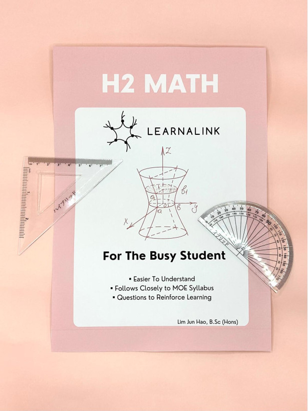 H2 Math Mastery Guide: Coloured, Concise A-Level Notes with Practice & Example Problems - Singapore Edition