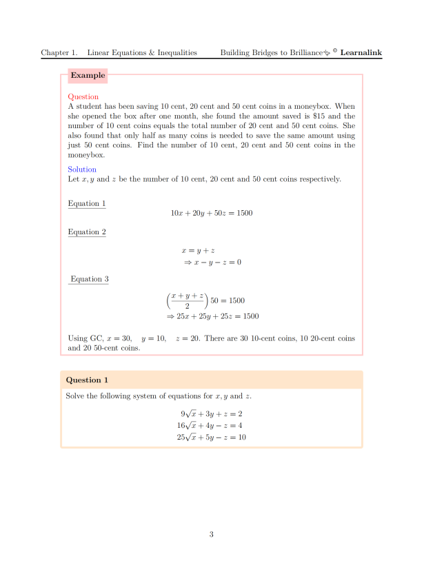 H2 Math Mastery Guide: Coloured, Concise A-Level Notes with Practice & Example Problems - Singapore Edition
