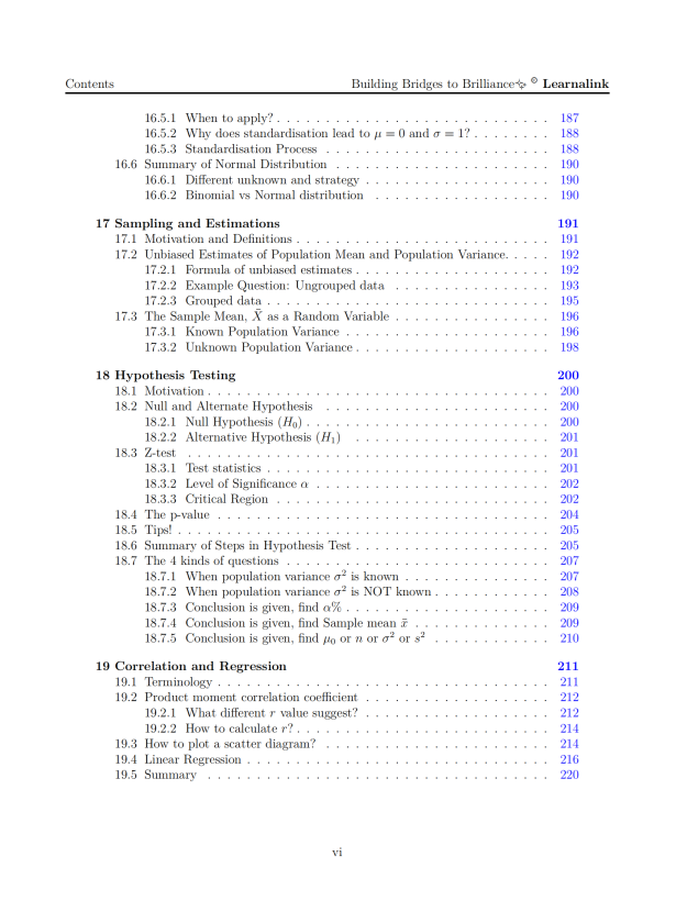 H2 Math Mastery Guide: Coloured, Concise A-Level Notes with Practice & Example Problems - Singapore Edition